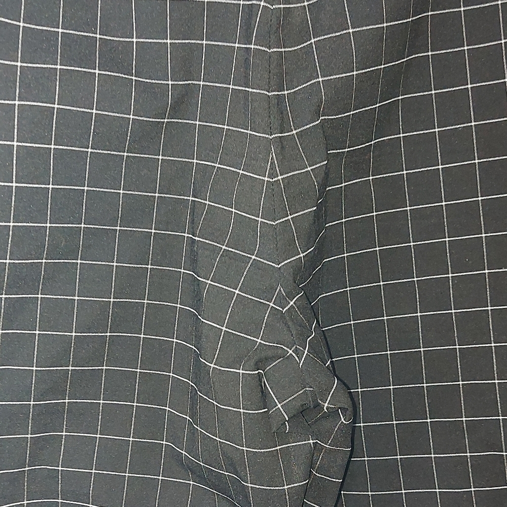 DKNY Grid Patterned Pants - Picture 3 of 6